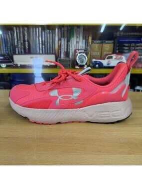 Under Armour HOVR MEGA Men's Running Shoes Bright Pink Gray Size 11